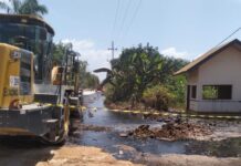 Pipa di Blok Rokan Riau Bocor, Minyak Mentah Menyembur Tinggi
