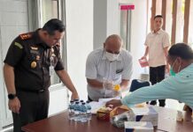 Kejari Natuna Tes Urine Jaksa dan Seluruh Pegawai