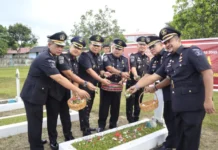 Lapas Batam Gelar Upacara Tabur Bunga pada Peringatan Hari Pengayoman