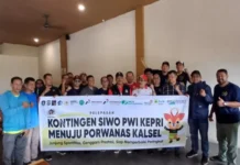 Gubernur Kepri Ansar Ahmad Lepas Kontingen PWI Kepri Menuju Porwanas Kalsel