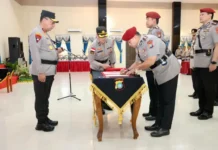 Kapolda Kepri Pimpin Serah Terima Jabatan Sejumlah Kapolres