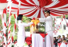 Upacara HUT RI Ke-79 Kota Batam Berlangsung Khidmat dan Lancar