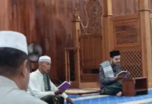 Memakmurkan Masjid Agung Natuna dengan Yasinan Bersama