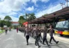 Tradisi Penyambutan 41 Bintara Remaja di Polres Natuna