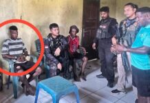 Tampang Anggota KKB Pembunuh 4 Pekerja Proyek Trans Papua Saat Ditangkap