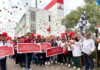HUT PMI Ke-79, Sekdako Batam Lepas Jalan Santai ‘Walk For Humanity’