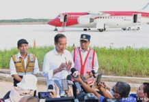 Akhirnya Jokowi Mendarat Juga di Bandara Nusantara IKN
