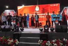 KPU Batam Deklarasi Kampanye Damai Pilkada Serentak Bersama 2 Paslon