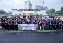 Paskibraka Batam Kunjungan Pembinaan ke Bandung