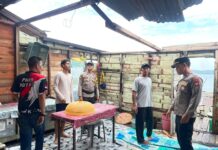 Angin Puting Beliung Terjang Rumah Warga Desa Penuba