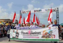 Kategori Sekolah, SMPN 7 Tanjungpinang Juara I Pawai Budaya 2024