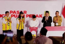 Resmikan Pasar Baru Tanjungpinang, Wapres Minta Jaga Kebersihan