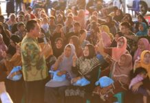 Kampanye di Rimba Jaya, Ansar Disambut Riuh Ratusan Pendukung dan Simpatisan