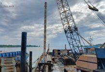 Pengerjaan Ponton HDPE Kecamatan Durai Karimun Digesa