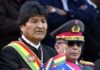 Mantan Presiden Bolivia Evo Morales Diberondong Tembakan, Ada 14 Lubang Peluru di Mobilnya