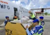 Personel Lanud Raden Sadjad Kawal Logistik Pilkada Diterima dengan Aman di Natuna
