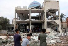 Israel Serang Masjid di Gaza, 26 Orang Tewas