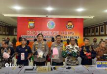 Kanwil DJBC Khusus Kepri Hadiri Pemusnahan Narkoba di Polda Kepri