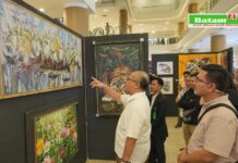 Plh. Kepala BP Batam Purwiyanto Buka Pameran Lukisan Pembangunan dan Pariwisata