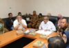 Sekdako dan Kesbangpol Batam Rapat Persiapan Desk Pilkada 2024