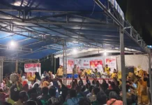 Masyarakat Sepempang Antusias Hadiri Kampanye Cermin