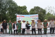 Dukung Asta Cita Presiden RI, Polres Natuna Tanam 6.000 Bibit Jagung