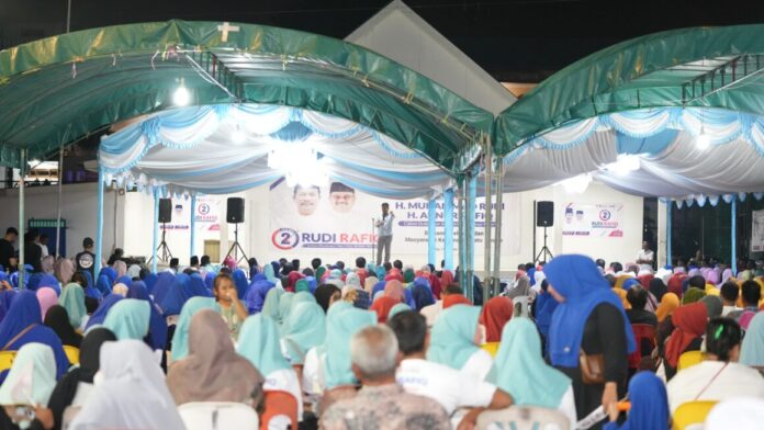 rudi didukung warga batam