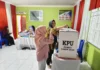 Simulasi Pemungutan Suara Pilkada 2024 di TPS Desa Budus, Kabupaten Lingga