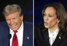 Kamala Harris vs Trump di Pilpres AS Kian Panas