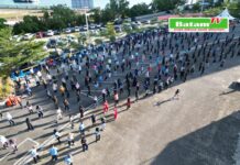 Gelar Senam Gabungan Akhir Tahun, Karyawan BP Batam Sehat dan Produktif