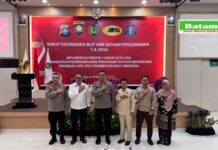 Dirbinmas Polda Kepri Gelar Rakor BUJP dan Satpam Kepri dalam rangka Implementasi Perpol no 1 th 2023 dan peningkatan Profesionalisme Peran BUJP dan Satpam wilaya Polda Kepri