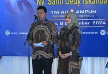 Danlanud RSA Pamit dari Natuna karena Pindah Tugas