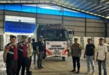 Kotak dan Surat Suara Dikirim ke KPU Batam Dibawah Pengawalan Polisi