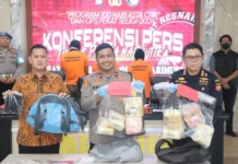 Polresta Karimun Sita 11.631 Gram Sabu di Dua Tempat