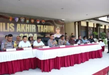 Polresta Barelang Gelar Rilis Akhir Tahun, Paparkan Capaian Kinerja 2024
