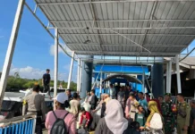 Pos Polisi Pelayanan Pelabuhan Binjai Beri Rasa Aman selama Nataru