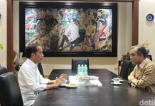 Muzani Temui Jokowi di Solo, Beri Undangan ke Kongres Gerindra