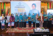 Dukung Kesejahteraan Keluarga, TP-PKK Kepri Fokus pada Program Gizi di Penyengat