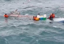 KM Melati Indah Tenggelam di Perairan Lingga, 6 ABK Selamat