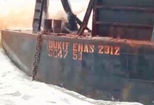 Belum Diketahui Pemilik Tongkang Bermuatan Bauksit di Perairan Lingga