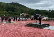 Kapolres Lingga Cek Almatsus Dinas Kepolisian