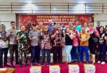 Rayakan Imlek, Ketua RT dan RW Dapat Bantuan Sembako dari Pemko Tanjungpinang