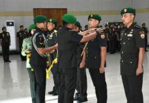 Pangdam 1/BB Pimpin Sertijab Danyon Komposit 1 Gardapati