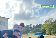 Peringati Bulan K3 Nasional, PLN Batam Tanam Pohon di Gardu Induk Tanjung Kasam