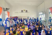 DPC IWAPI Bintan Sasar Siswa SLB Negeri Berbagi Makanan Bergizi Gratis