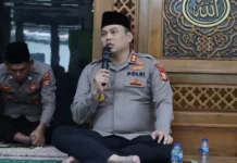 Kapolres Lingga Pimpin Zikir Bersama saat Isra’ Mi’raj