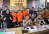 Ungkap Kasus Cabul dan Curanmor, Polresta Tanjungpinang Tetapkan 5 Tersangka