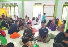 Jelang Ramadhan 1446 H, Babinsa Serda Junaidi Silaturahmi di Marok Tua