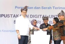 Pojok Baca Digital di SMP Negeri 53 Diresmikan Sekda Batam
