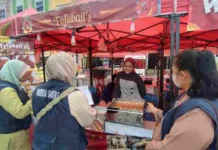 Dinkes Tanjungpinang Cek Kandungan Takjil Pedagang di 9 Lokasi